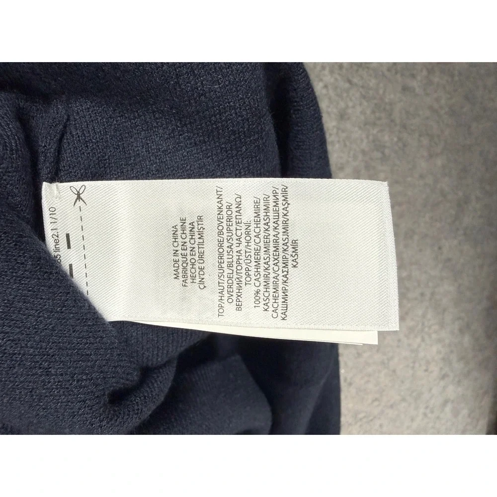 RLX Ralph Lauren Sweater Mens XXL Navy  100% Cashmere Crewneck Luxury Classic